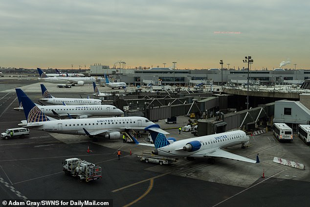 Some flights could be delayed by more than five hours, while others may face shorter delays of a few minutes (STOCK)