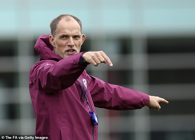 Thomas Tuchel has confirmed three stars are in contention to captain England against Wales