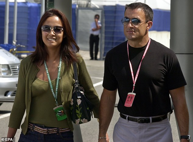 French racing driver Jean Alesi with his wife Kuniko Goto. He took exception, rightly, to an erroneous story I had written about the pair