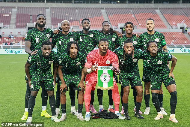 A plane carrying Nigeria