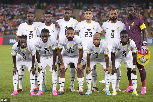 Ghana (pictured at the 2024 AFCON) could boast an-England international in their ranks soon
