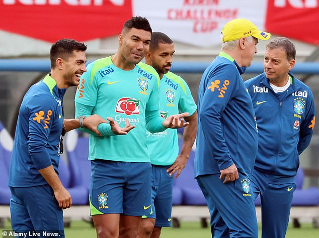 Casemiro has played twice for Brazil during the international break, a full 90 minutes each time