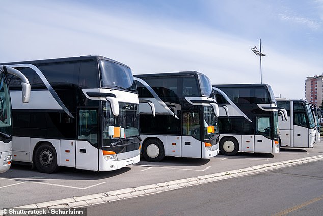 Mix up: A couple were allowed to board the wrong coach after they booked a trip from Slovenia to Croatia