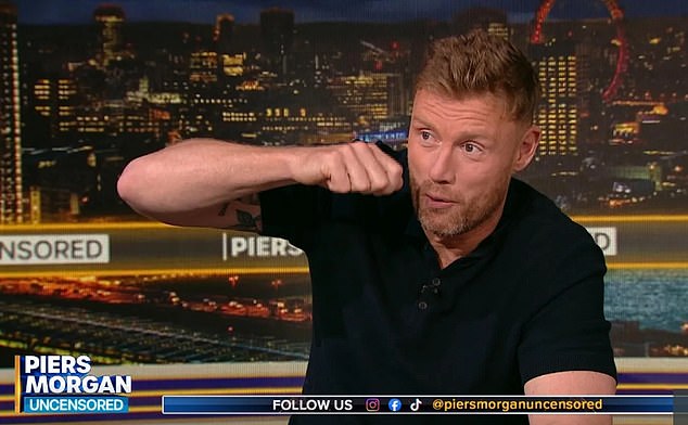 Freddie Flintoff spoke about his recovery and returning to drive again after three years