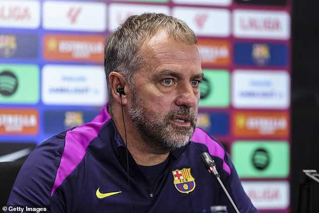 Barcelona boss has hit back at accusations that he was forced to pick Lamine Yamal for a game