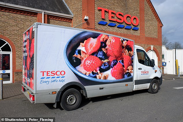 In the driving seat: Tesco remains the seemingly unstoppable favourite of the retail world