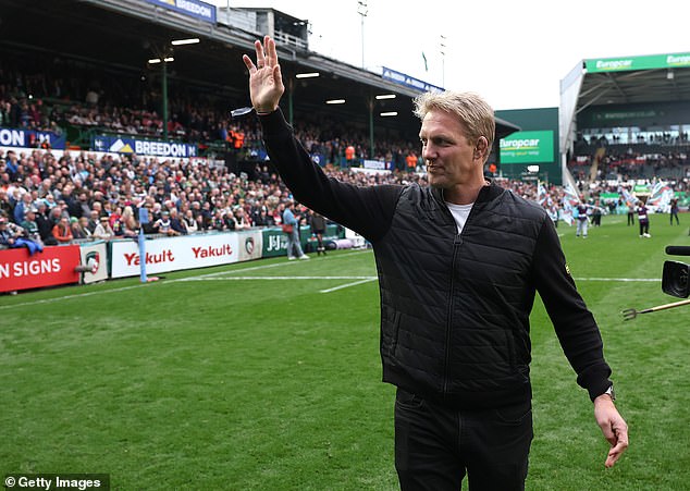 Lewis Moody delivered an emotional speech in his first public appearance since revealing his MND diagnosis