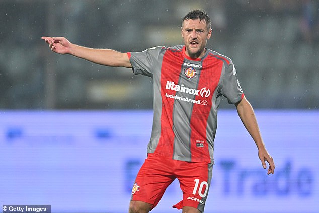 Jamie Vardy endured a mixed full debut for Cremonese against Udinese on Monday night