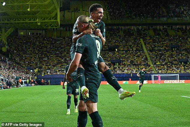 Manchester City recorded their first away Champions League win in almost a year against Villarreal on Tuesday