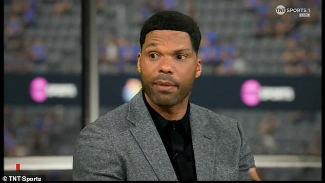 Joleon Lescott took some heat on social media for his jet-black hair transformation