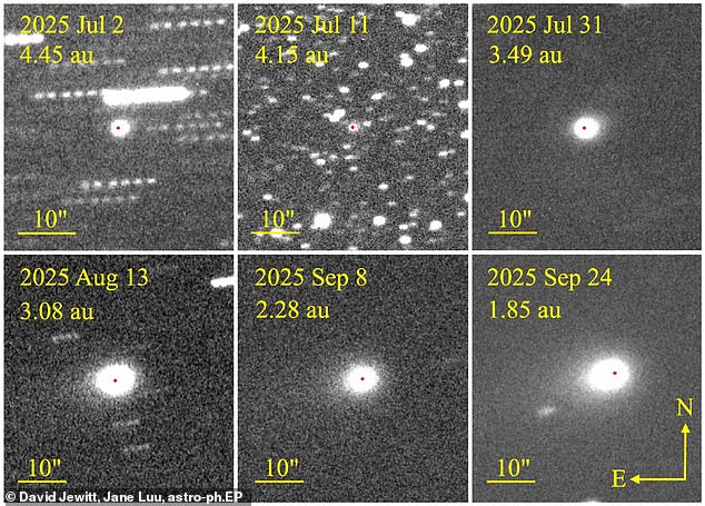 New high-resolution observations from the Nordic Optical Telescope in the Canary Islands confirm that the anti-tail seen in July and August 2025 transformed into a classic tail by September
