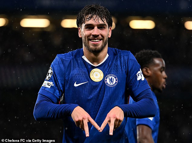 Marc Guiu scored his first Champions League goal for Chelsea, and earned himself a record