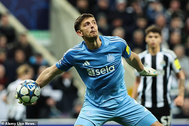 Nick Pope unleashed a throw redolent of a Super Bowl quarterback in Newcastle