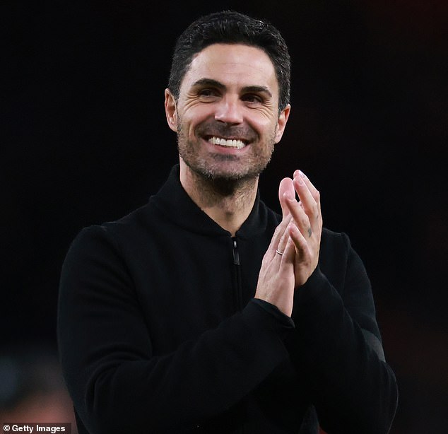 Mikel Arteta says he has been masterminding Arsenal