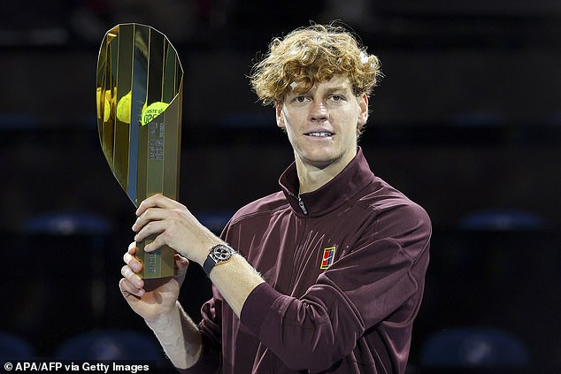 World No 2 Jannik Sinner confirmed he