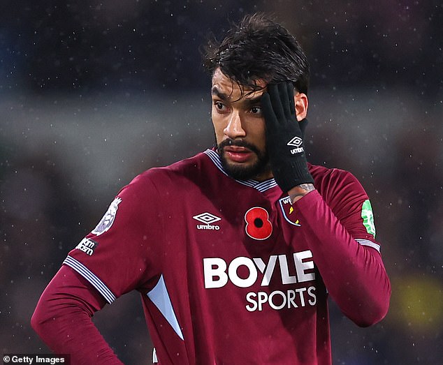 Lucas Paqueta has taken to social media to rubbish claims that he is seeking a West Ham exit