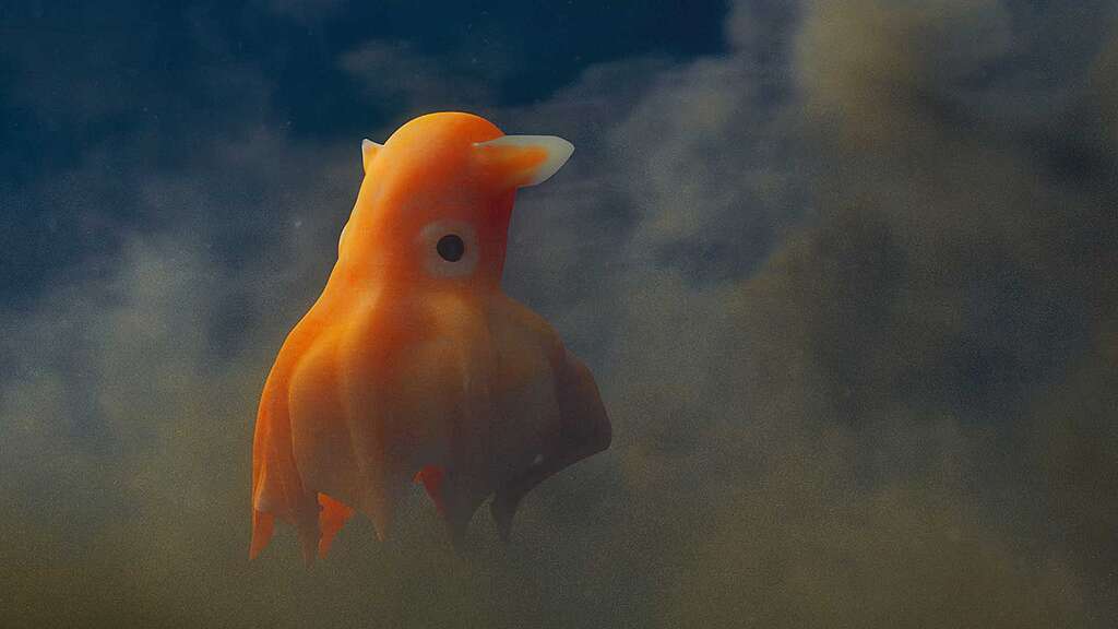 A still taken from the Greenpeace animation on the destructive mining of the deep sea. What if we could go back in time and stop a destructive industry before it even started?