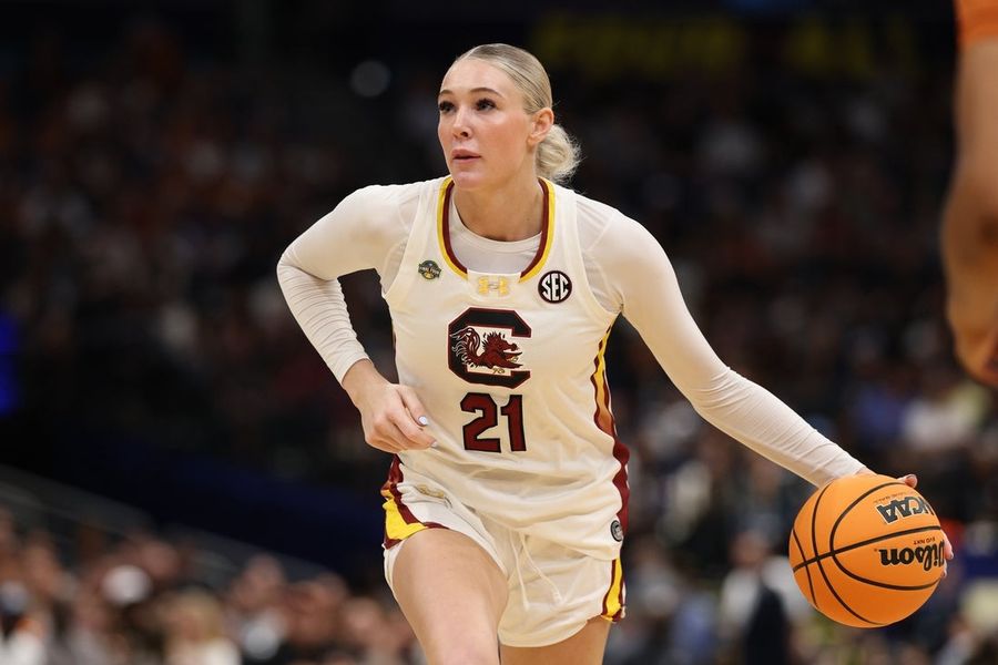 NCAA Womens Basketball: Final Four National Semifinal-South Carolina at Texas