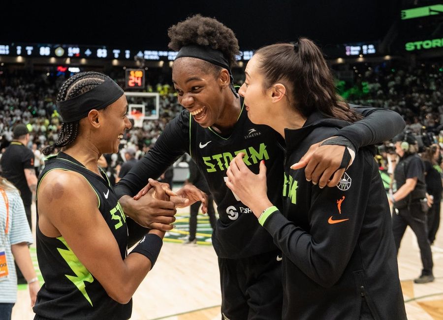 WNBA: Playoffs-Las Vegas Aces at Seattle Storm