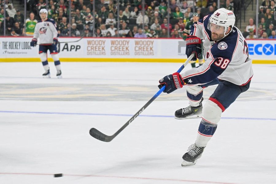 NHL: Columbus Blue Jackets at Minnesota Wild