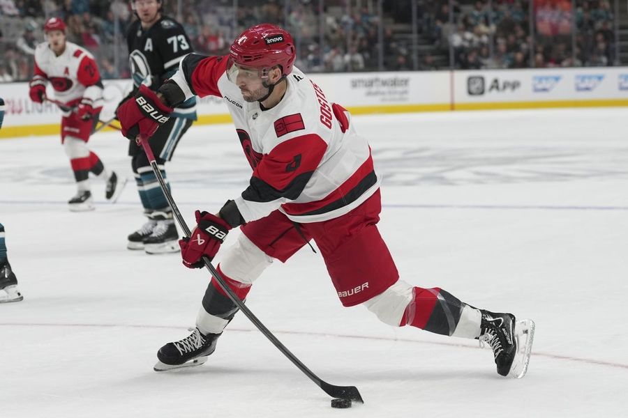 NHL: Carolina Hurricanes at San Jose Sharks