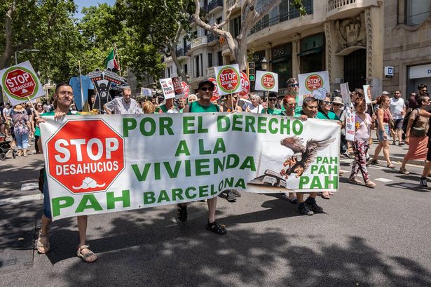 Protests Against Mass Tourism Take Place In Spain And Portugal