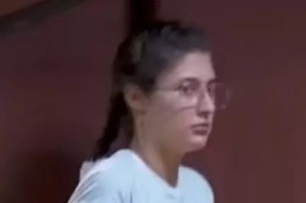 Bella Culley appearing court in the Georgian capital Tbilisi