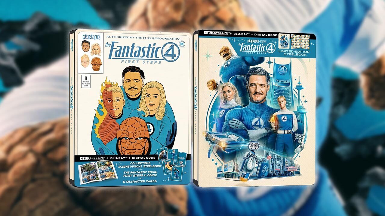 Left: Amazon-exclusive Steelbook Edition | Right: Steelbook Edition