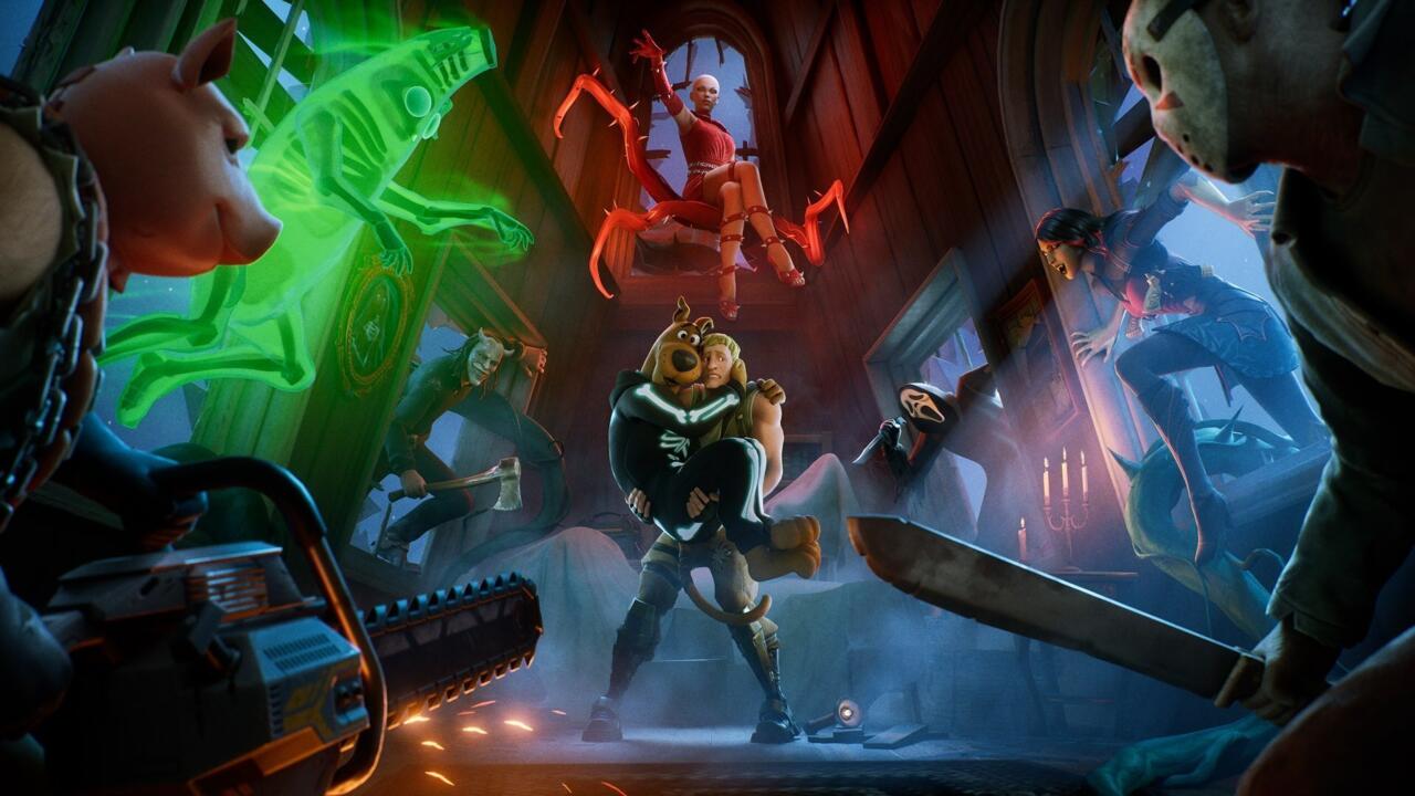 A promotional image from Fortnite