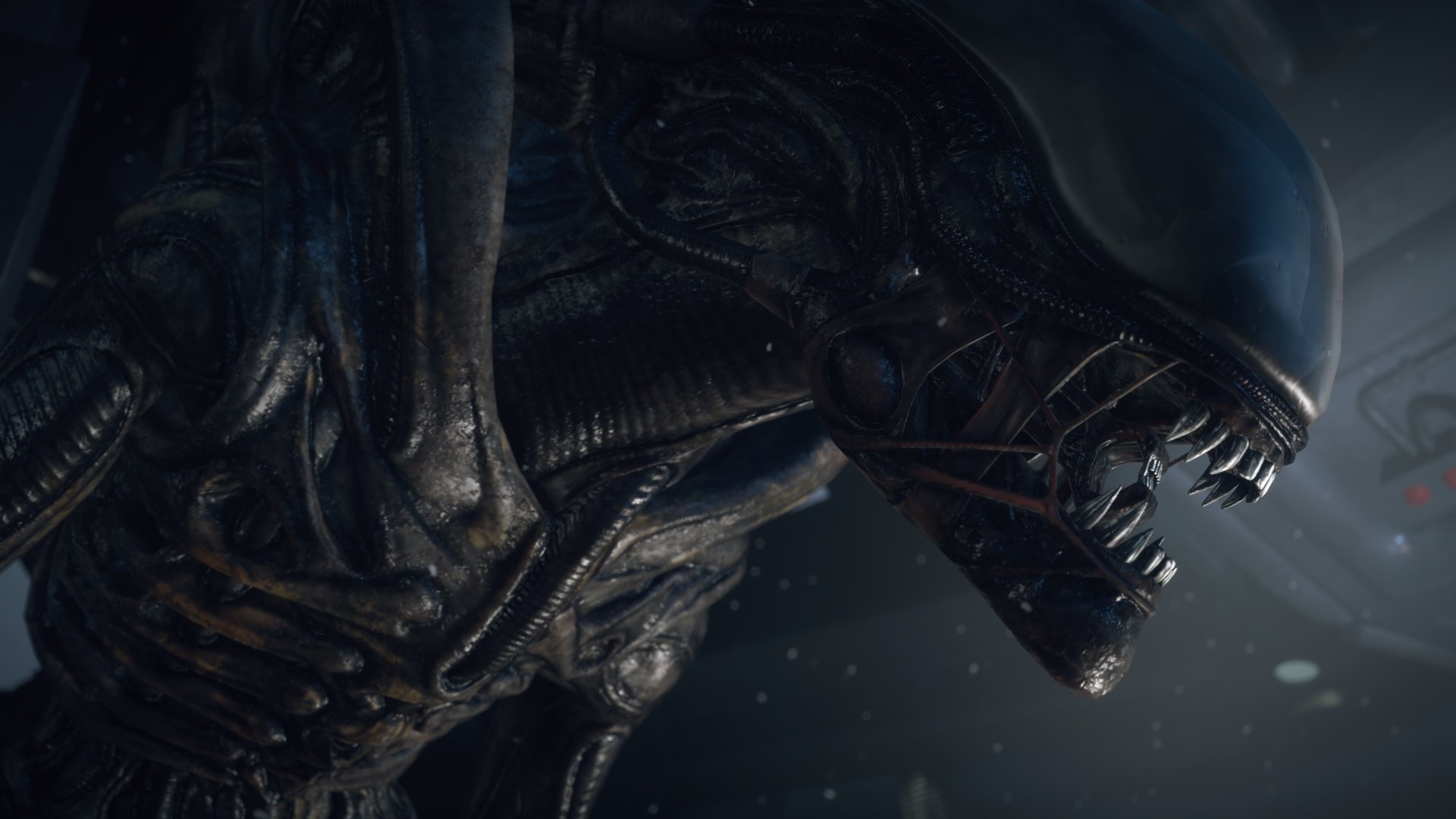 best Xbox Game Pass games: A side view of the Alien from the Alien franchise, its multiple jaws visible