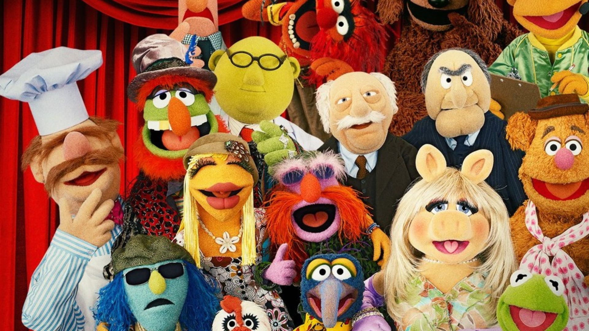 The cast of Muppets Now