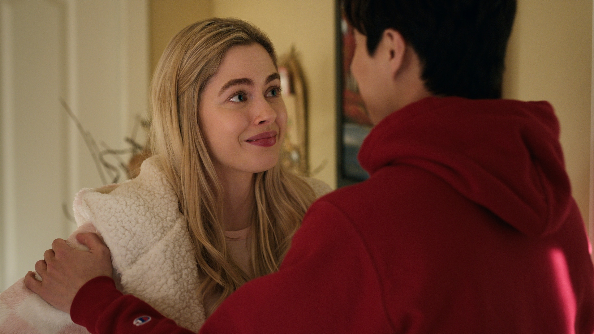 Denny looks at Lizzie in Virgin River