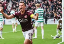 Hearts moved eight points clear of Celtic at the top of the Scottish Premiership with a powerful 3-1 victory at Tynecastle, sending a strong message about their title ambitions and deepening Celtic’s early-season troubles.
