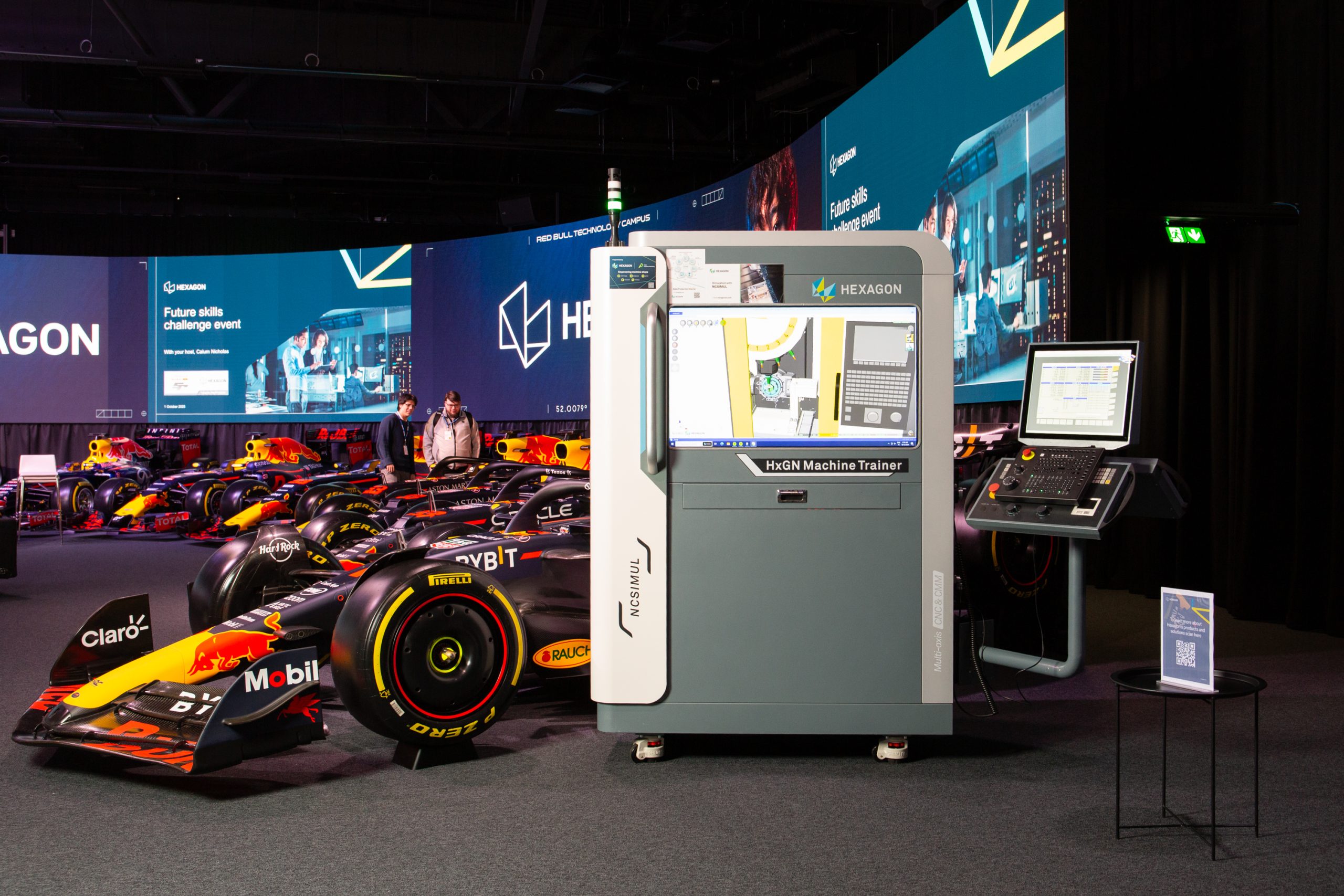 Hexagon machine at Red Bull HQ