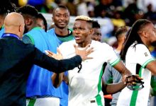 Head coach of Nigeria’s Super Eagles, Eric Sekou Chelle, has expressed his happiness after his team secured a 2-0 win against Rwanda in Kigali on Friday