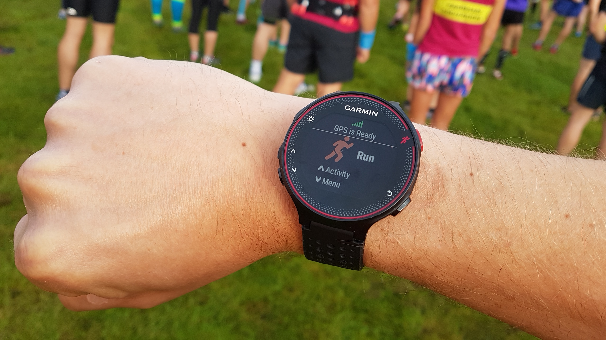 Garmin Forerunner 55 on run