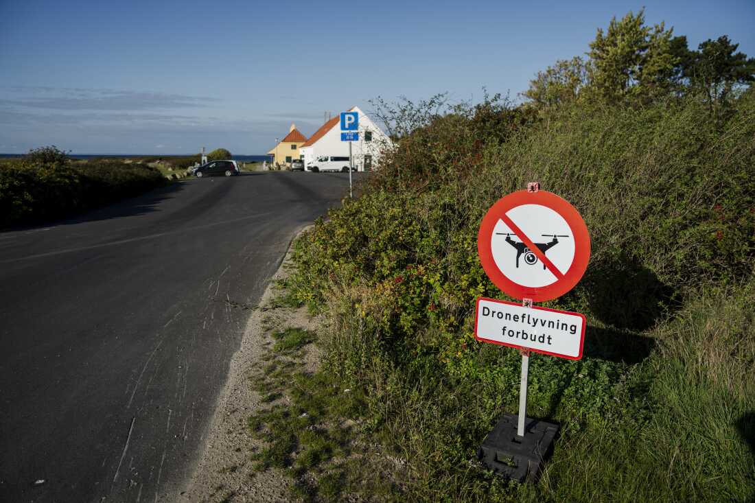 A sign reading