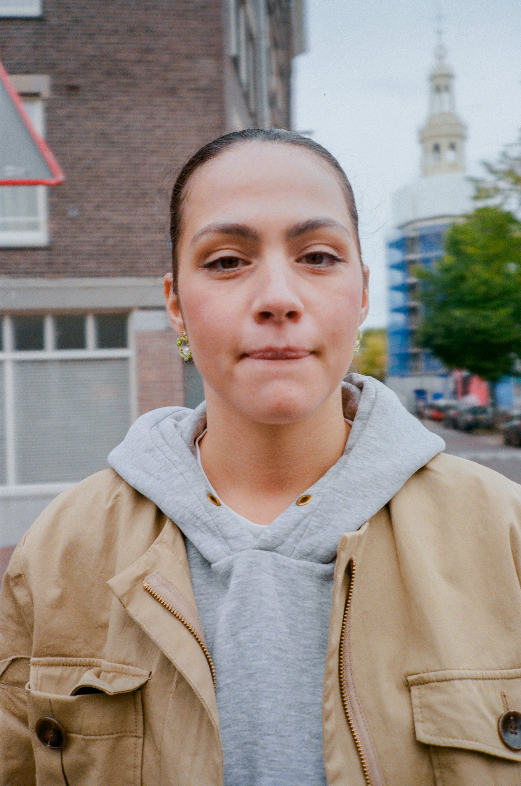 A portrait made with the Analogue aF-1 and Kodak Gold 200 film