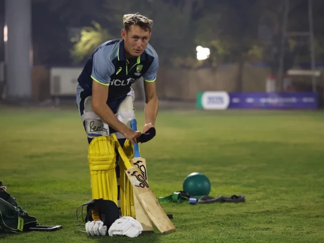 marnus labuschagne at a net session photo icc