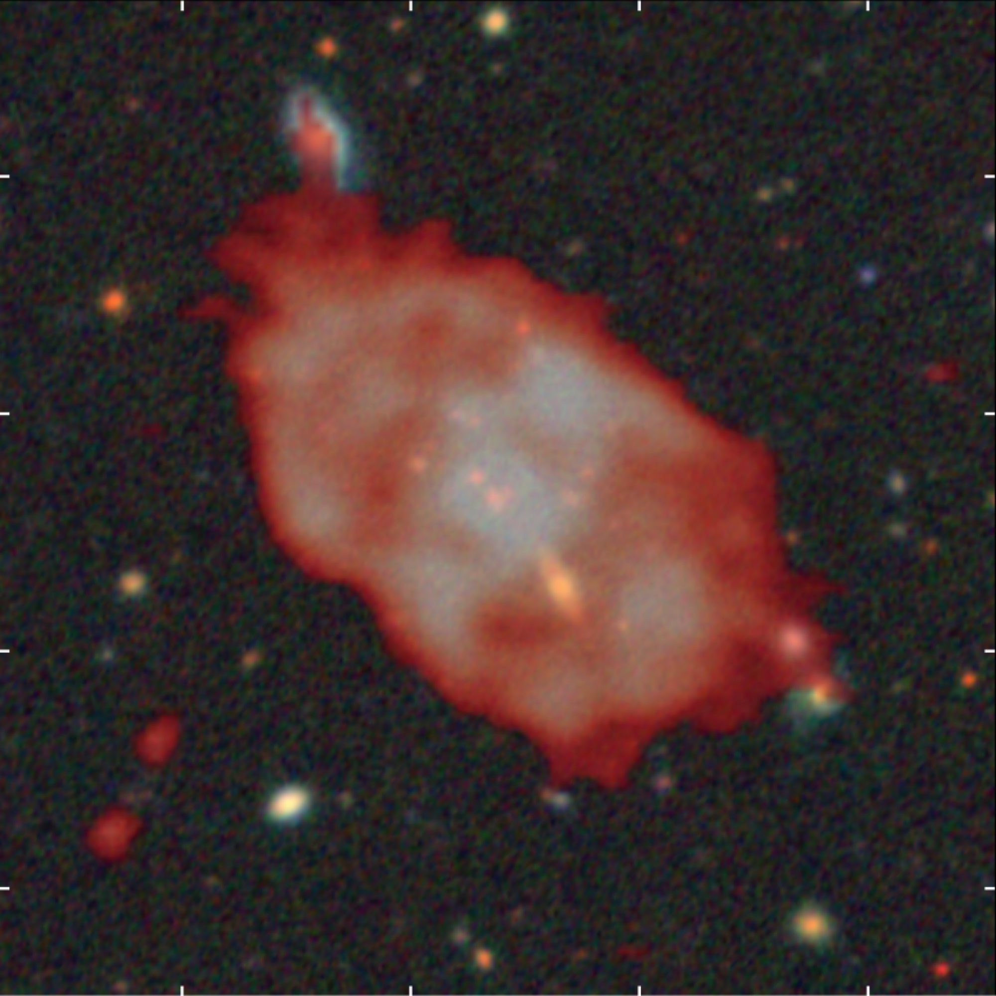 A composite image of RAD J131346.9+500320