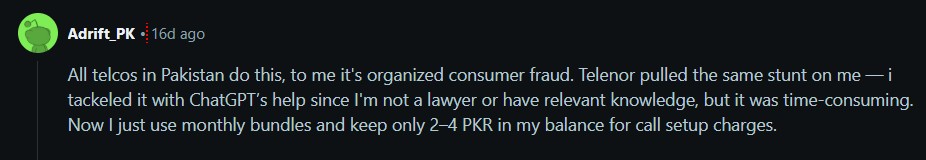 Reddit Users on telenor