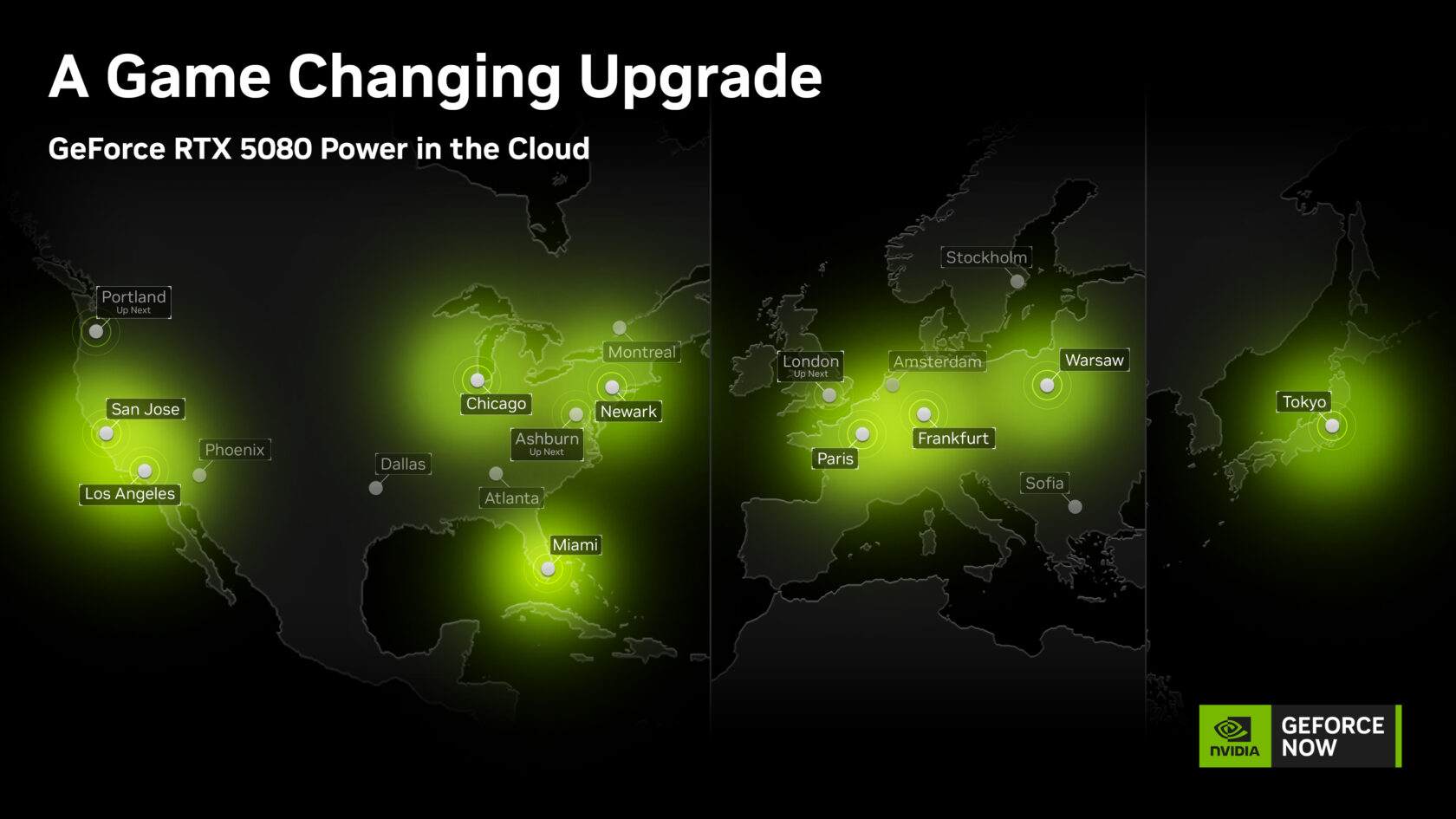 Portland, Ashburn and London next up on GeForce NOW