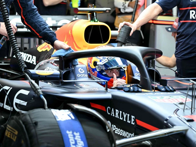 red bull racing s dutch driver max verstappen gives a thumbs up in the cockpit of his car ahead of the second practice session of the mexico city formula one grand prix at the hermanos rodriguez racetrack in mexico city on october 24 2025 photo afp
