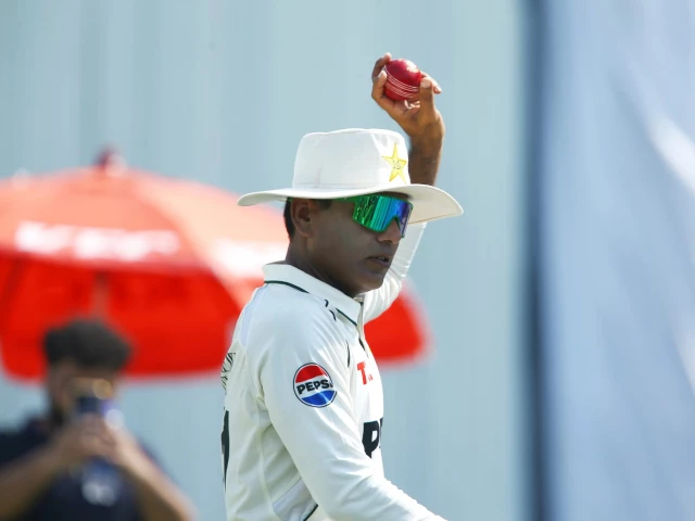 noman ali struck twice to keep pakistan alive in the first test photo shafik malik
